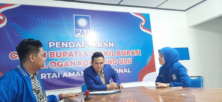 Buka Pendaftaran, DPD PAN OKU Tetap Jadi Pelopor Utama Jagokan YPN di Pilkada