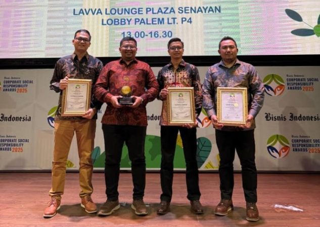 Eloc Bestari Antar PGE Area Ulubelu Sabet Best of CSR Program Design dan Platinum Champion dalam Ajang BISRA 2025