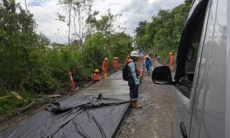 PGE Lumut Balai Cor Jalan Sendiri, Pemkab Diminta Bersinergi