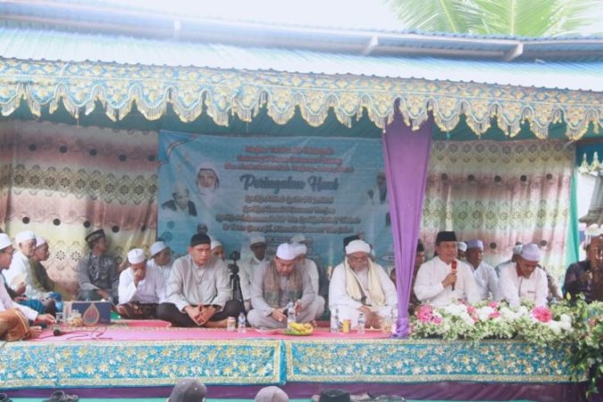 Wabup Katamso Hadiri Haul Akbar Syekh Abdul Qadir Al-Jailani di Dataran Pinang