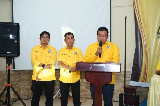 Golkar Tanjabbar Kunci Barisan: Sufrayogi Saiful Dikukuhkan Aklamasi