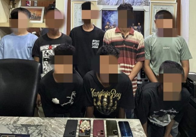 Geng ABG Brutal Hantam Warga; 8 Pelaku Dibekuk, 7 Masih Anak Ingusan