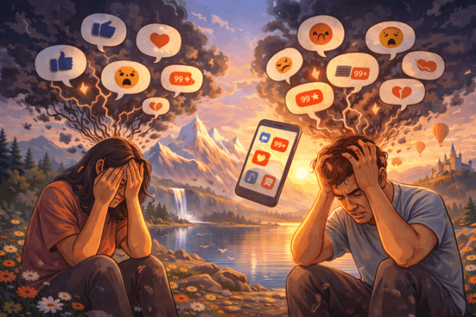 Medsos Bikin Mental ‘Keropok’?