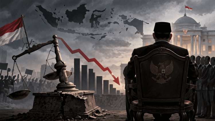 Demokrasi RI Merosot di Era Prabowo