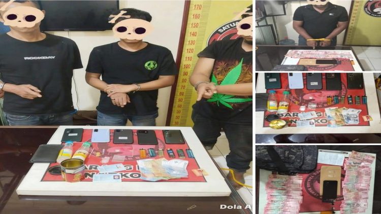 Sarang Sabu Betara Digulung! 4 Orang Diciduk, Otaknya Napi Lapas?