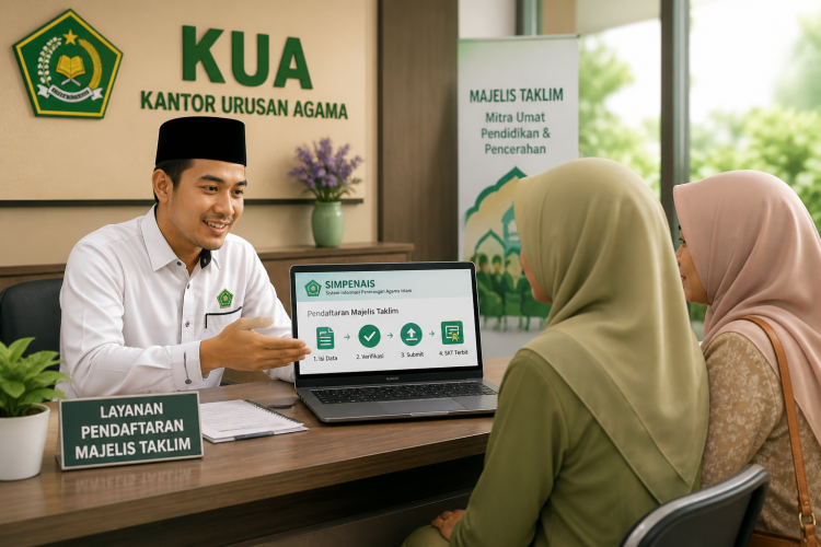 Mudah! Daftar Majelis Taklim di KUA, Ini Alur dan Syaratnya
