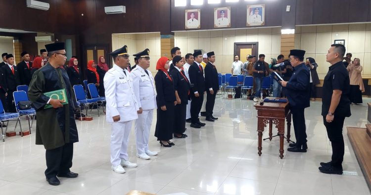 43 Pejabat OKU Timur Dilantik, Sekda: Jangan Lama Adaptasi, Langsung Gas Kerja!