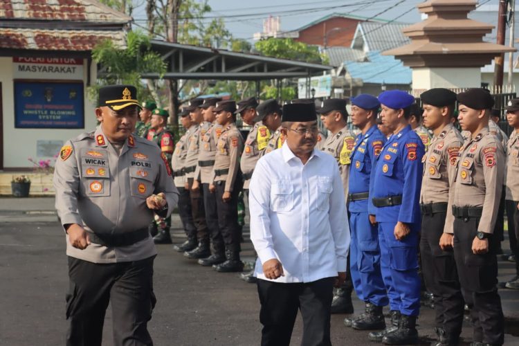 Sabuk Kamtibmas Dikukuhkan, Bupati Anwar Sadat: Keamanan Bukan Hanya Tugas Polisi dan TNI